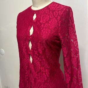 ✨👏😍Cami NYC lace long sleeve top in pink ✨✨✨✨✨